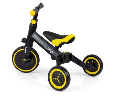 Milly Mally Rowerek 3w1 Optimus Black Milly Mally Rowerek 3w1 Optimus Black