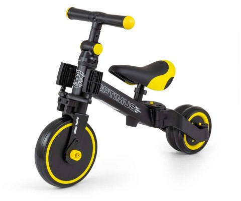 Milly Mally Rowerek 3w1 Optimus Black Milly Mally Rowerek 3w1 Optimus Black
