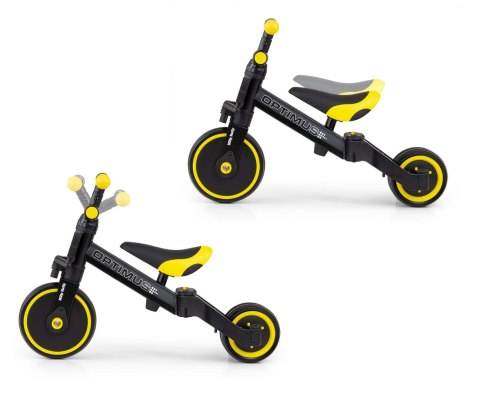 Milly Mally Rowerek 3w1 Optimus Black Milly Mally Rowerek 3w1 Optimus Black