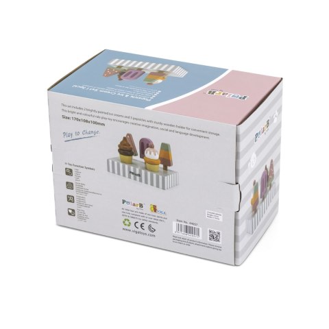 Viga Viga 44057 PolarB Zestaw lodów z podstawką