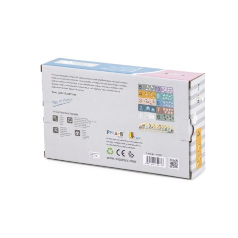 Viga Viga 44071 PolarB Puzzle Liczby Viga Viga 44071 PolarB Puzzle Liczby