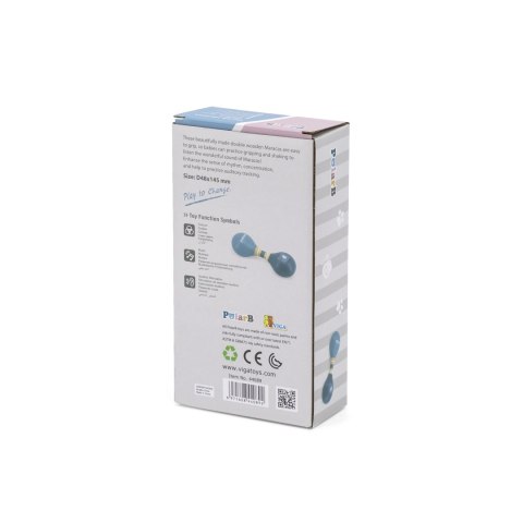 Viga Viga 44089 PolarB Podwójne Marakasy-Słoń Viga Viga 44089 PolarB Podwójne Marakasy-Słoń