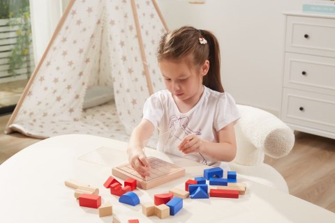 Viga Viga 44659 Gra edukacyjna - budowanie 3D Viga Viga 44659 Gra edukacyjna - budowanie 3D