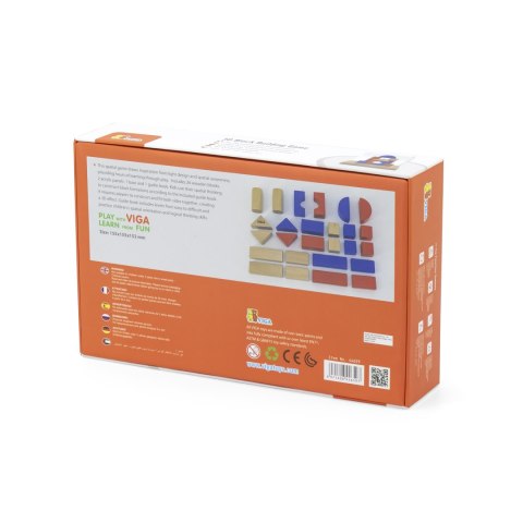 Viga Viga 44659 Gra edukacyjna - budowanie 3D Viga Viga 44659 Gra edukacyjna - budowanie 3D