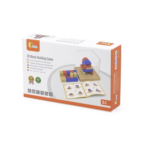 Viga Viga 44659 Gra edukacyjna - budowanie 3D Viga Viga 44659 Gra edukacyjna - budowanie 3D