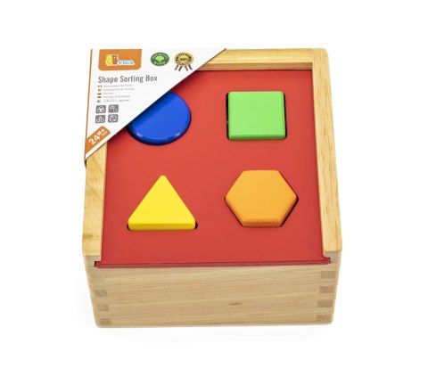 Viga Viga 50844 Klocki z sorterem kształtów - figury geometryczne Viga Viga 50844 Klocki z sorterem kształtów - figury geometryczne