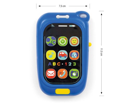 Milly Mally Zabawka muzyczna Pierwszy telefon - First phone - 0880 BLUE Milly Mally Zabawka muzyczna Pierwszy telefon - First phone - 0880 BLUE