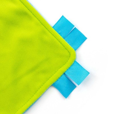 Milly Mally Zabawka pluszowa Kocyk - Blanky - 14325 GREEN Milly Mally Zabawka pluszowa Kocyk - Blanky - 14325 GREEN