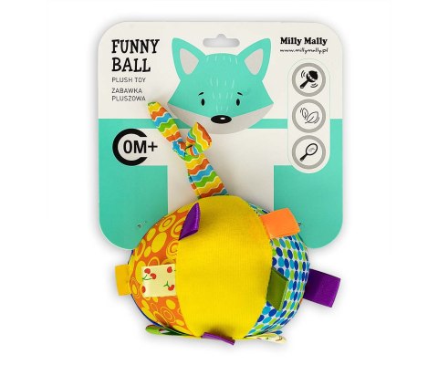 Milly Mally Zabawka pluszowa Piłka - Funny ball - 2992 Milly Mally Zabawka pluszowa Piłka - Funny ball - 2992