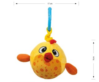 Milly Mally Zawieszka pluszowa Rybka - Baby fish - 2882 YELLOW