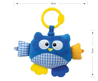 Milly Mally Zawieszka pluszowa Sówka - Cutie owl - 2881 BLUE