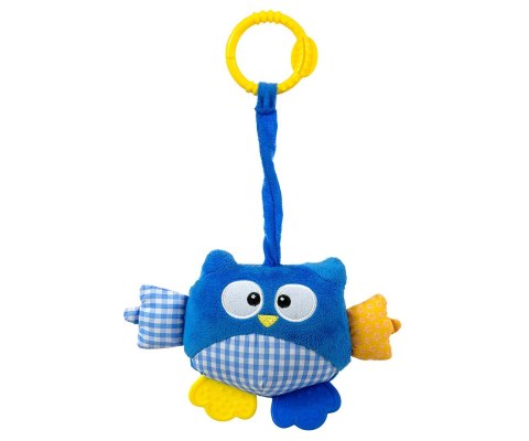 Milly Mally Zawieszka pluszowa Sówka - Cutie owl - 2881 BLUE Milly Mally Zawieszka pluszowa Sówka - Cutie owl - 2881 BLUE