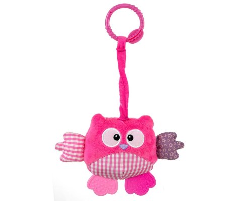 Milly Mally Zawieszka pluszowa Sówka - Cutie owl - 2881 PINK Milly Mally Zawieszka pluszowa Sówka - Cutie owl - 2881 PINK