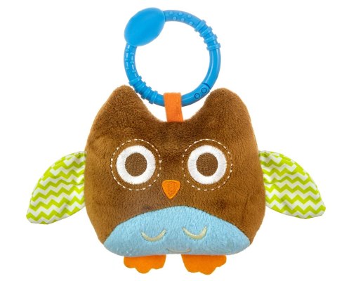 Milly Mally Zawieszka pluszowa Sówka - Happy owl - 2552 BROWN Milly Mally Zawieszka pluszowa Sówka - Happy owl - 2552 BROWN