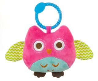 Milly Mally Zawieszka pluszowa Sówka - Happy owl - 2552 PINK