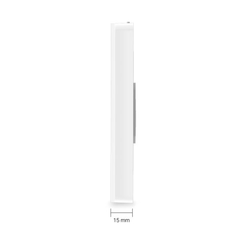 Dwuzakresowy punkt dostępowy Wi-Fi 6 TP-LINK | AX1800 Wall-Plate | EAP615-Wall | 802.11ax | 10/100/1000 Mbit/s | Porty Ethernet Dwuzakresowy punkt dostępowy Wi-Fi 6 TP-LINK | AX1800 Wall-Plate | EAP615-Wall | 802.11ax | 10/100/1000 Mbit/s | Porty Ethernet