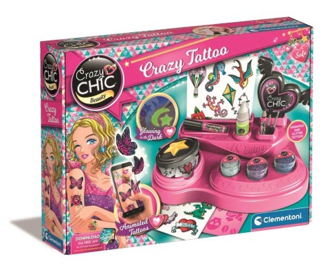 Inne Clementoni Crazy chic. Szalone tatuaże 18771
