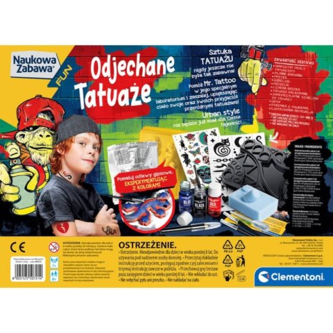Inne Clementoni Naukowa zabawa. Odjechane tatuaże 50721 Inne Clementoni Naukowa zabawa. Odjechane tatuaże 50721
