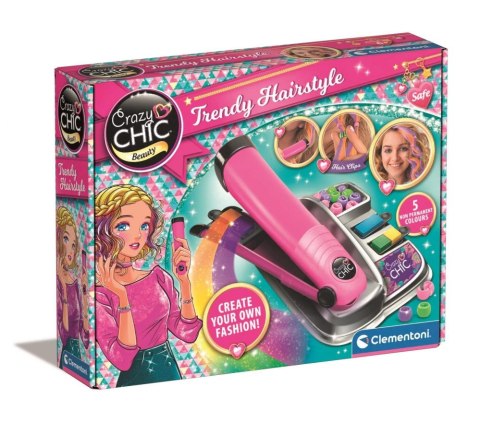 Inne Clementoni Crazy chic. Crazy fryzury 18773 Inne Clementoni Crazy chic. Crazy fryzury 18773