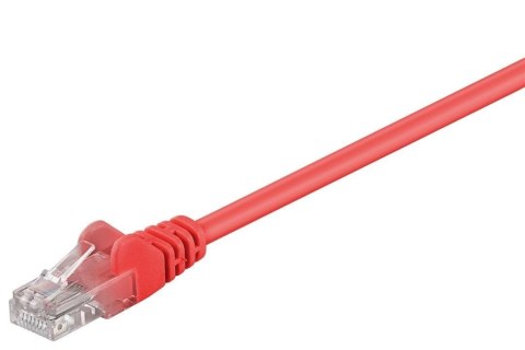 Goobay | CAT 5e | Kabel sieciowy | Skrętka nieekranowana (UTP) | Męski | RJ-45 | Męski | RJ-45 | Czerwony | 1,5 m Goobay | CAT 5e | Kabel sieciowy | Skrętka nieekranowana (UTP) | Męski | RJ-45 | Męski | RJ-45 | Czerwony | 1,5 m