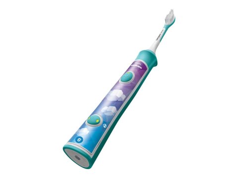 Philips | Soniczna szczoteczka elektryczna | HX6322/04 | Akumulatorowa | Dla dzieci | Liczba główek szczoteczki w zestawie 2 | L Philips | Soniczna szczoteczka elektryczna | HX6322/04 | Akumulatorowa | Dla dzieci | Liczba główek szczoteczki w zestawie 2 | L