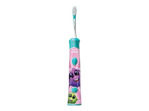 Philips | Soniczna szczoteczka elektryczna | HX6322/04 | Akumulatorowa | Dla dzieci | Liczba główek szczoteczki w zestawie 2 | L Philips | Soniczna szczoteczka elektryczna | HX6322/04 | Akumulatorowa | Dla dzieci | Liczba główek szczoteczki w zestawie 2 | L