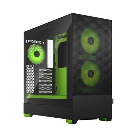 Fractal Design | Pop Air RGB | Okno boczne | Green Core TG Clear Tint | ATX, mATX, Mini ITX | Zasilacz w zestawie Nie | ATX Fractal Design | Pop Air RGB | Okno boczne | Green Core TG Clear Tint | ATX, mATX, Mini ITX | Zasilacz w zestawie Nie | ATX