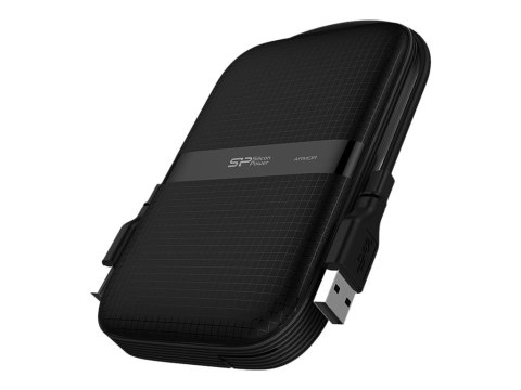 SILICON POWER Armor | Przenośny | Dysk twardy | 1 TB | USB 3.2 Gen 1 | Czarny SILICON POWER Armor | Przenośny | Dysk twardy | 1 TB | USB 3.2 Gen 1 | Czarny