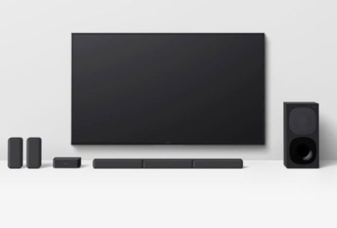 Sony | HT-S40R 5.1-kanałowy soundbar do kina domowego z bezprzewodowymi głośnikami tylnymi | Port USB | Bluetooth | Czarny | Nie Sony | HT-S40R 5.1-kanałowy soundbar do kina domowego z bezprzewodowymi głośnikami tylnymi | Port USB | Bluetooth | Czarny | Nie