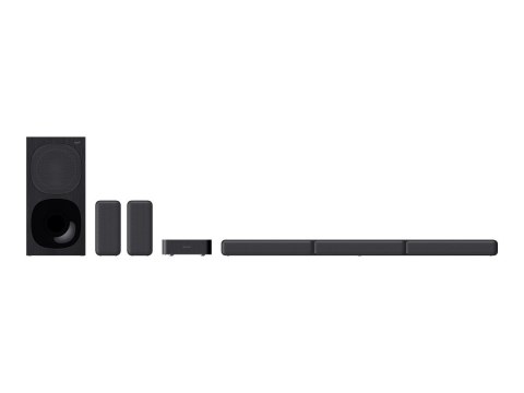 Sony | HT-S40R 5.1-kanałowy soundbar do kina domowego z bezprzewodowymi głośnikami tylnymi | Port USB | Bluetooth | Czarny | Nie Sony | HT-S40R 5.1-kanałowy soundbar do kina domowego z bezprzewodowymi głośnikami tylnymi | Port USB | Bluetooth | Czarny | Nie