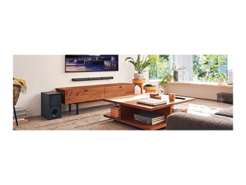 Sony | HT-S40R 5.1-kanałowy soundbar do kina domowego z bezprzewodowymi głośnikami tylnymi | Port USB | Bluetooth | Czarny | Nie Sony | HT-S40R 5.1-kanałowy soundbar do kina domowego z bezprzewodowymi głośnikami tylnymi | Port USB | Bluetooth | Czarny | Nie