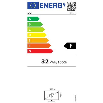 AOC | Q32P2 | 31,5 " | IPS | WQHD | 16:9 | 4 ms | 250 cd/m² | Wyjście słuchawkowe (3,5 mm) | Porty HDMI w ilości 2 | 75 Hz AOC | Q32P2 | 31,5 " | IPS | WQHD | 16:9 | 4 ms | 250 cd/m² | Wyjście słuchawkowe (3,5 mm) | Porty HDMI w ilości 2 | 75 Hz