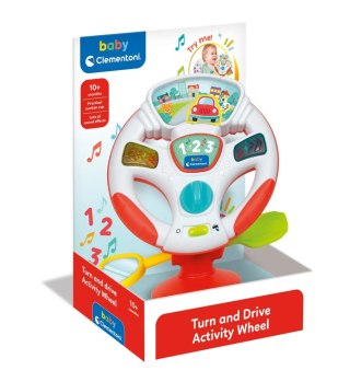 Inne Clementoni baby Kierownica interaktywna elektroniczna 17929