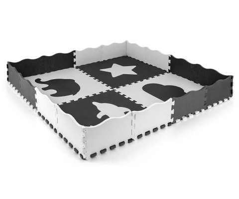Milly Mally Mata piankowa puzzle Jolly 2x2 - Grey Milly Mally Mata piankowa puzzle Jolly 2x2 - Grey