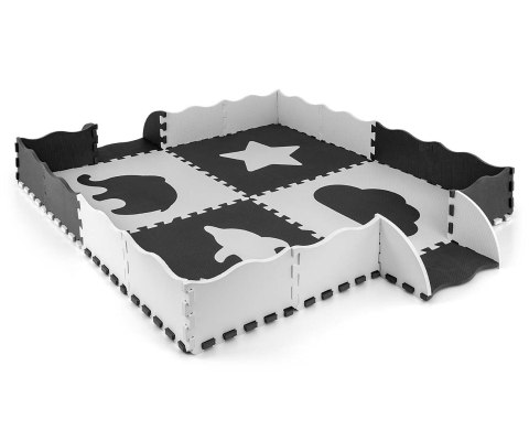 Milly Mally Mata piankowa puzzle Jolly 2x2 - Grey Milly Mally Mata piankowa puzzle Jolly 2x2 - Grey
