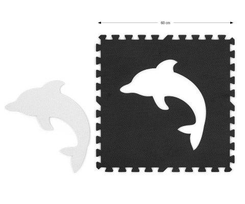 Milly Mally Mata piankowa puzzle Jolly 2x2 - Grey Milly Mally Mata piankowa puzzle Jolly 2x2 - Grey