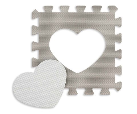 Milly Mally Mata piankowa puzzle Jolly 3x3 Shapes - Pink Grey Milly Mally Mata piankowa puzzle Jolly 3x3 Shapes - Pink Grey