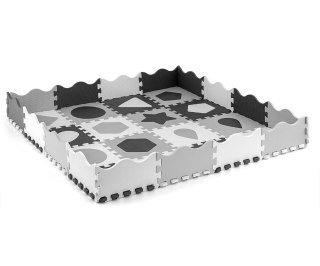 Milly Mally Mata piankowa puzzle Jolly 4x4 Shapes - Grey