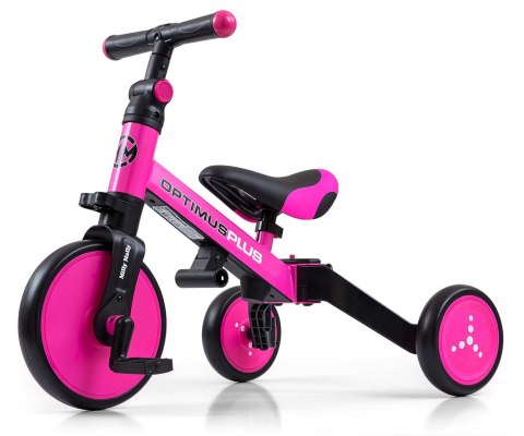 Milly Mally Milly Mally Rowerek 4w1 Optimus Plus Pink Milly Mally Milly Mally Rowerek 4w1 Optimus Plus Pink