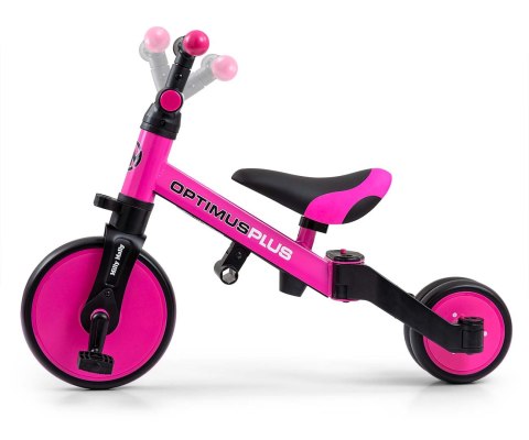 Milly Mally Milly Mally Rowerek 4w1 Optimus Plus Pink Milly Mally Milly Mally Rowerek 4w1 Optimus Plus Pink