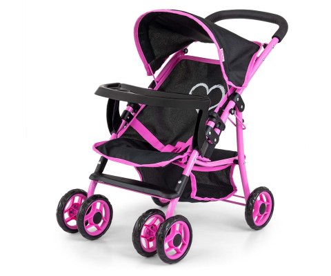 Milly Mally Milly Mally Wózek dla lalek Kate Prestige Black
