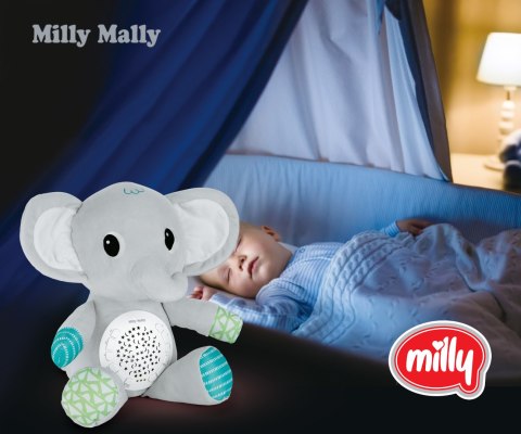 Milly Mally Milly Mally Zabawka pluszowa z Projektorem Milly Elephant Milly Mally Milly Mally Zabawka pluszowa z Projektorem Milly Elephant