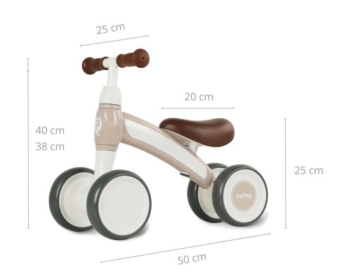 Qplay Qplay Pojazd Cutey Retro Beige Qplay Qplay Pojazd Cutey Retro Beige