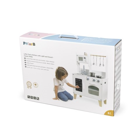 Viga Viga 44081 PolarB Kuchnia z tablicą - biała Viga Viga 44081 PolarB Kuchnia z tablicą - biała