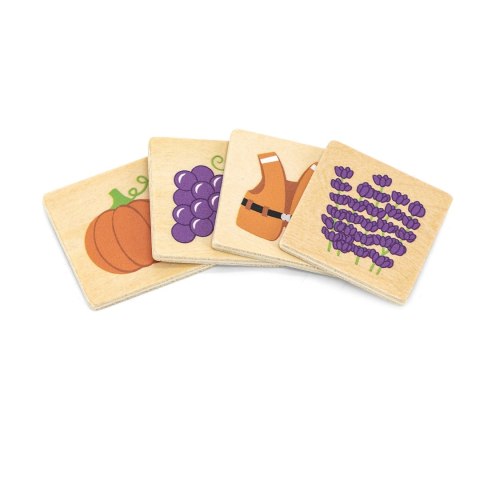 Viga Viga 44505 Puzzle - układanka do nauki kolorów