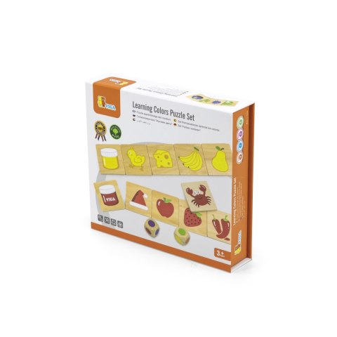 Viga Viga 44505 Puzzle - układanka do nauki kolorów