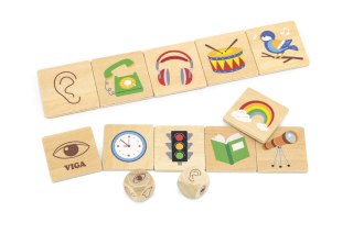 Viga Viga 44507 Puzzle - zestaw do nauki zmysłów