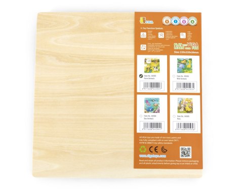 Viga Viga 44592 Puzzle z uchwytami - farma Viga Viga 44592 Puzzle z uchwytami - farma