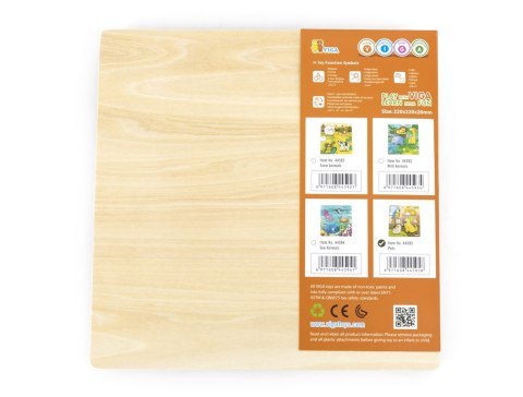 Viga Viga 44595 Puzzle z uchwytami - zwierzęta Viga Viga 44595 Puzzle z uchwytami - zwierzęta