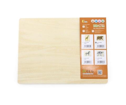 Viga Viga 44606 Puzzle na podkładce z uchwytami - Miś Viga Viga 44606 Puzzle na podkładce z uchwytami - Miś